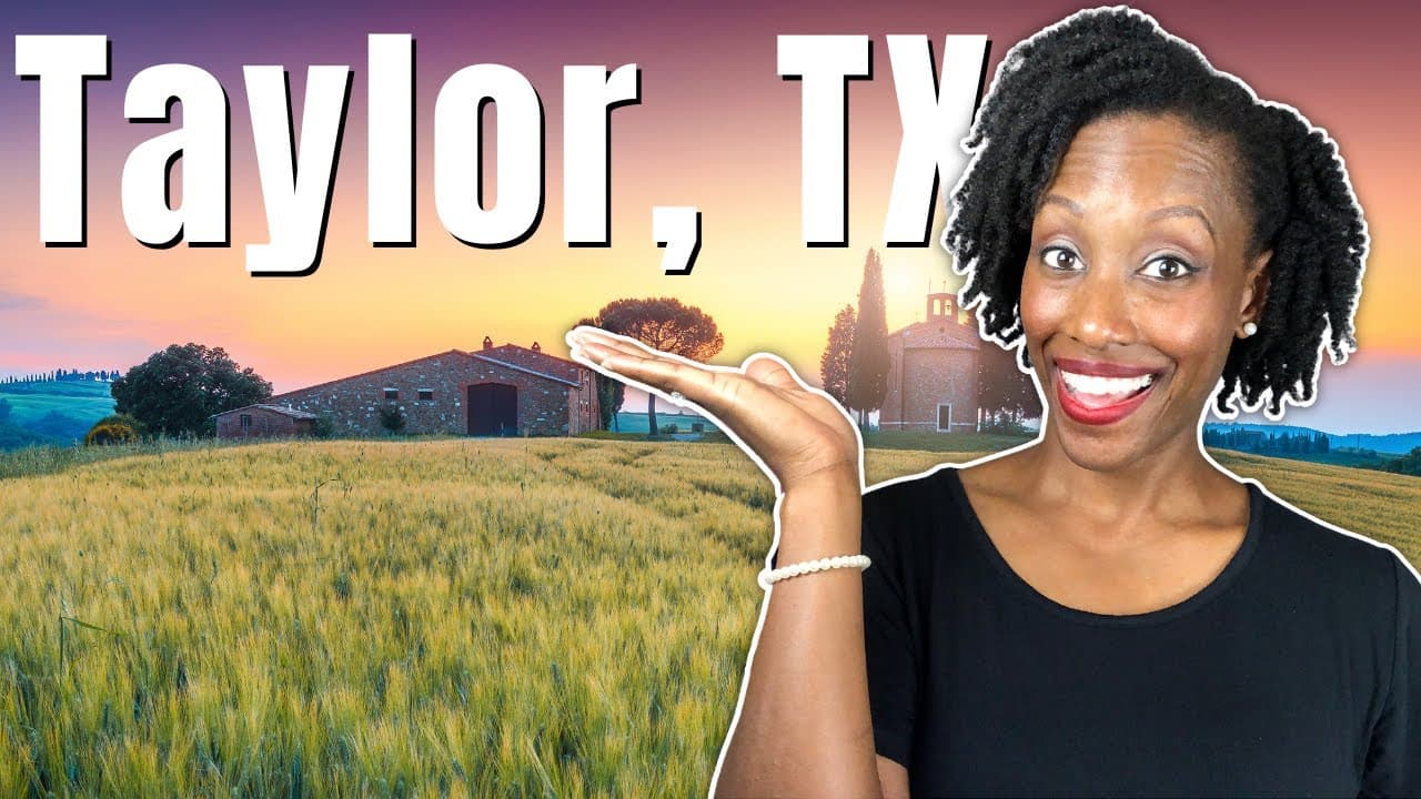 Moving to Taylor Texas | Austin Suburb