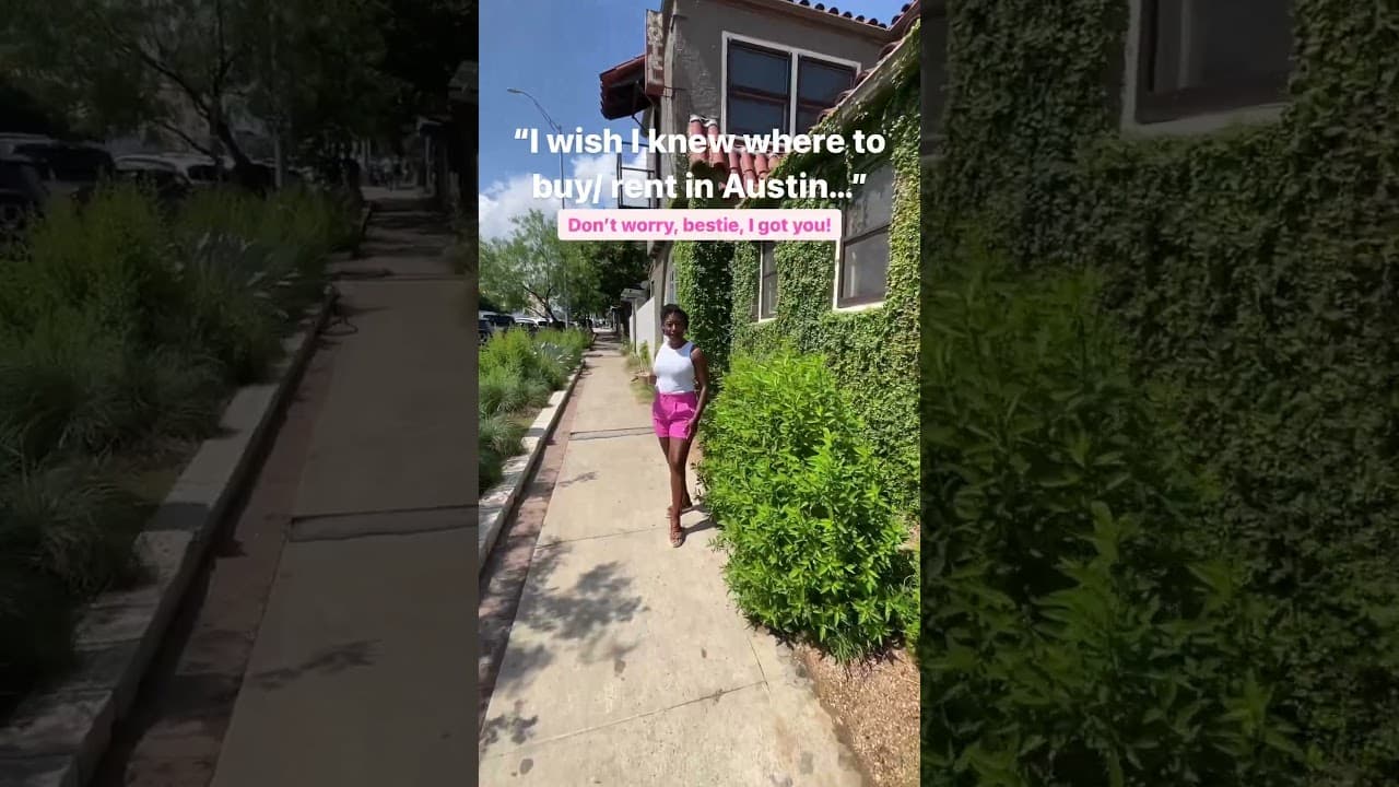 Exploring the Best Neighborhoods in Austin Texas! Follow @LiveInATX. #shorts