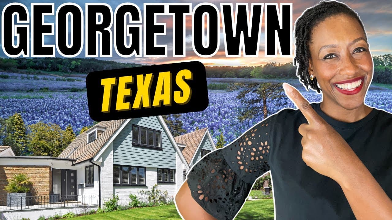 Moving to Georgetown TX | Austin Suburb Tour
