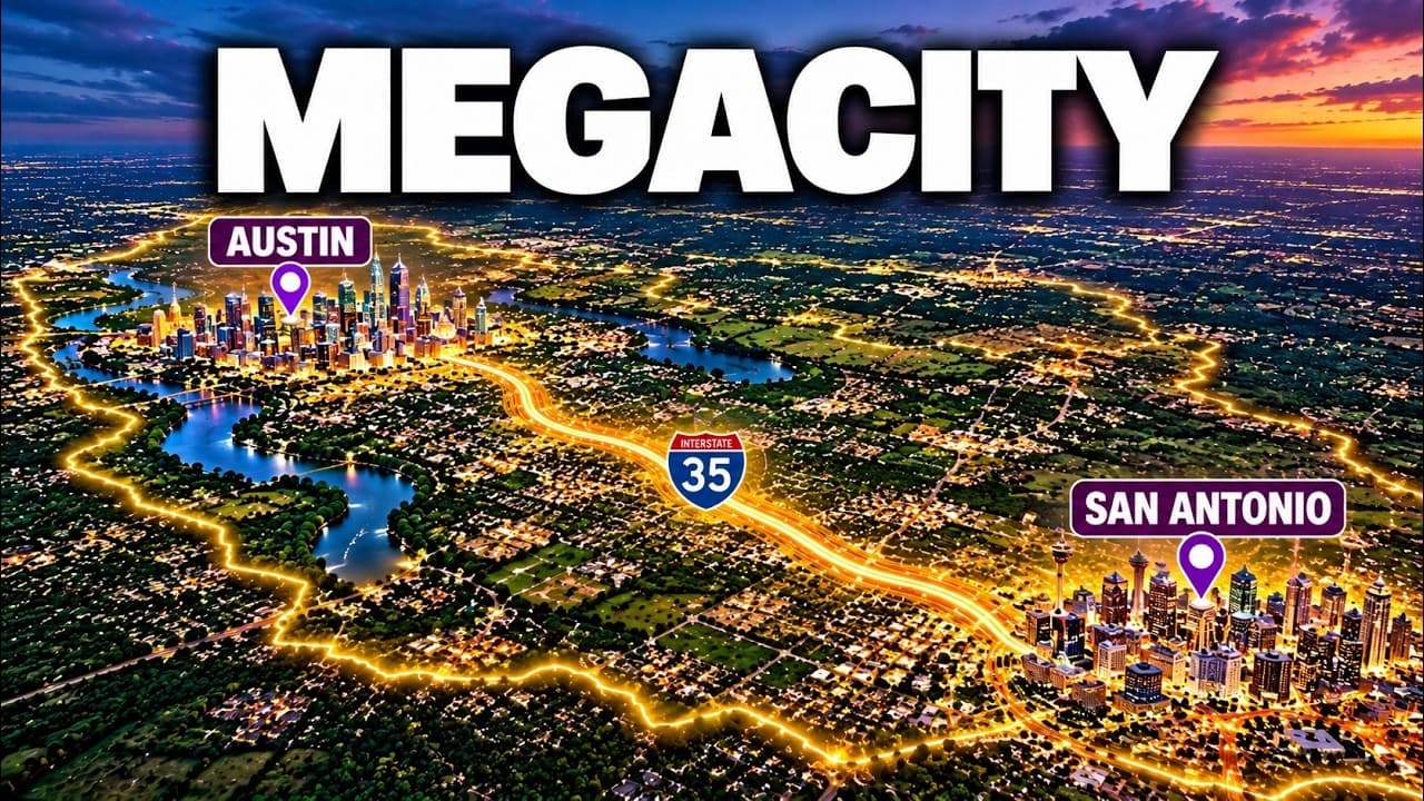 Texas Is Creating America's NEXT MEGA CITY