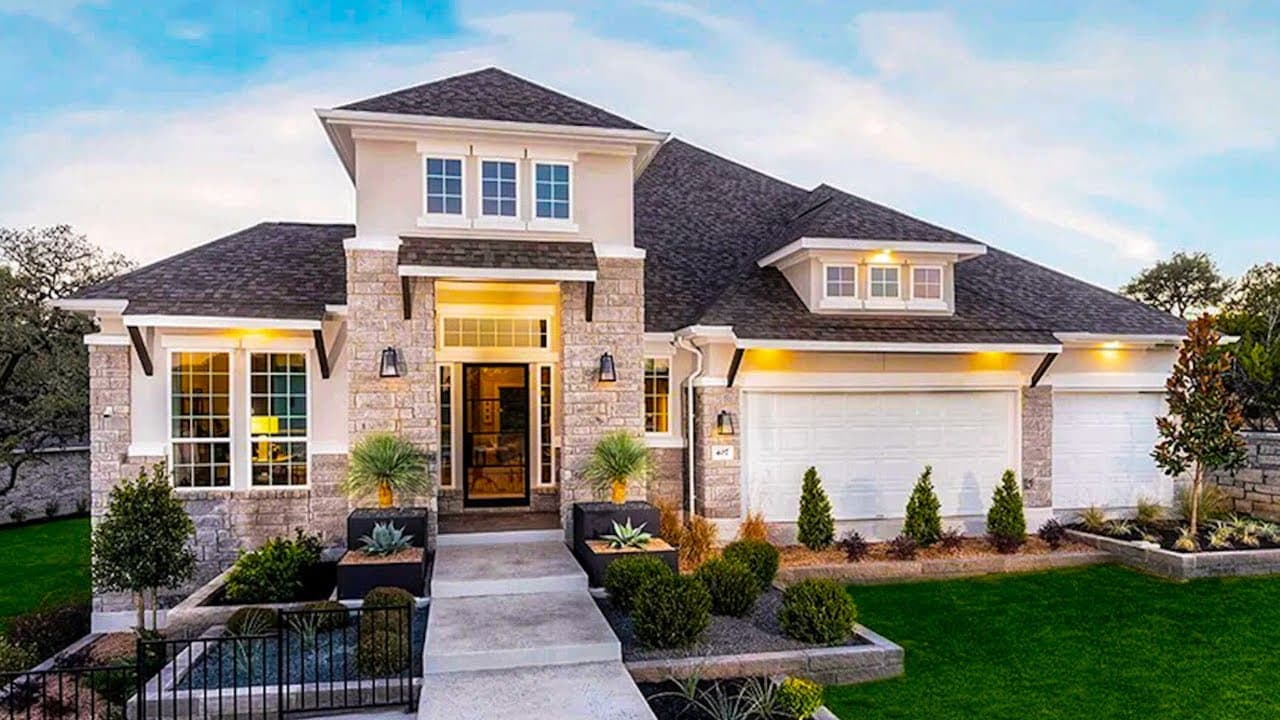 Taylor Morrison Model Home Tour l  Parten in Austin, TX