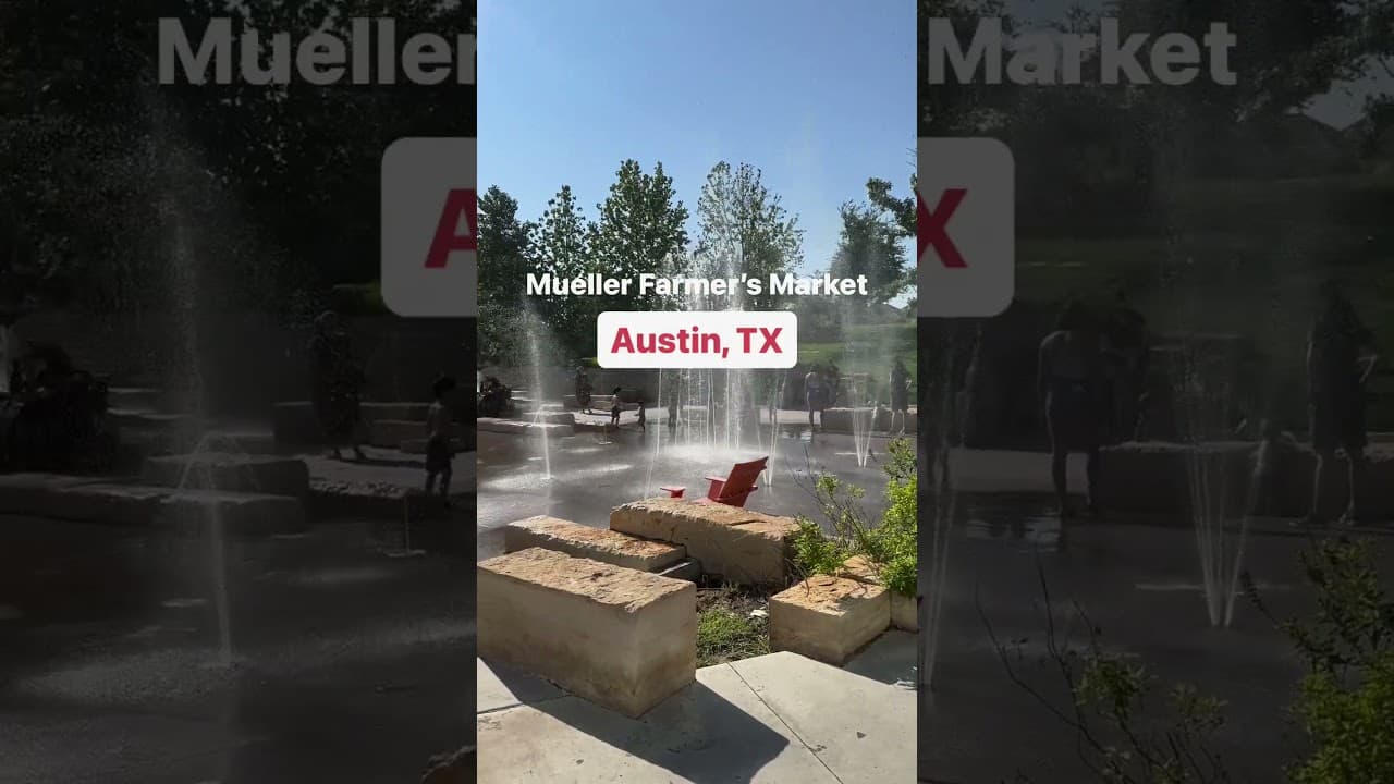 The Farmer's Market, open from 10-3 pm on Sundays, draws in both locals & visitors. Have you been? 👇