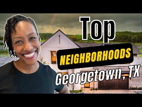 Neighborhoods in Georgetown Texas